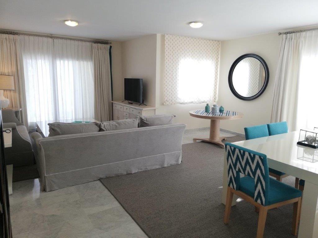 Large penthouse, with large terrace and wonderful views over Puerto Banus and to the distance some views to the sea.