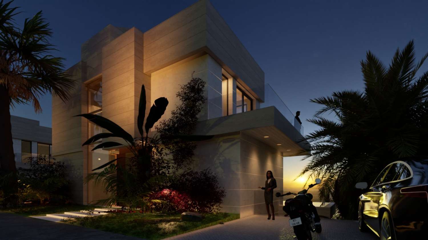 Villas for sale FROM €1.250.000. With 4, 5 and 6 bedrooms. Frontline Golf with sea views. Estepona.