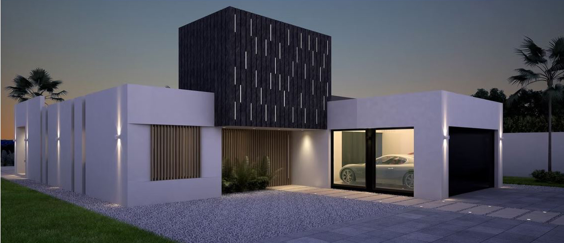 Sale price from €1.284.000 to €1.461.000. New Development with modern Villas. Mijas.