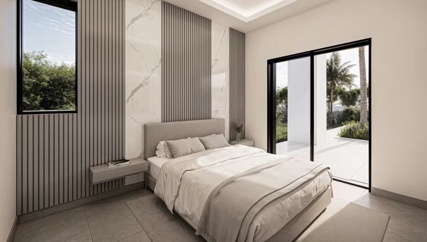Sale price from €1.284.000 to €1.461.000. New Development with modern Villas. Mijas.