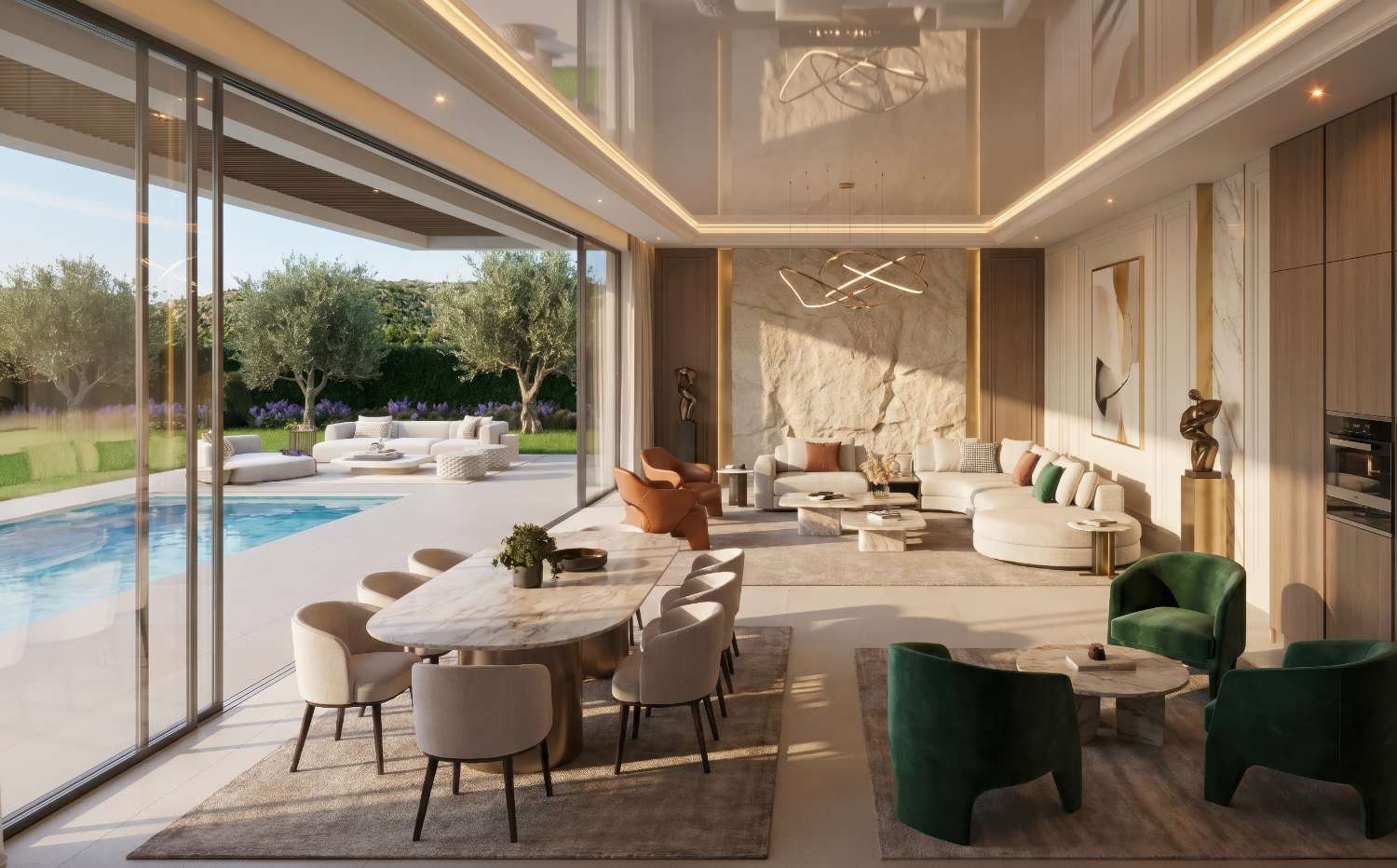 Starting Price from €1.650.000, Luxury villas with private pool, Turnkey project In Benahavis.