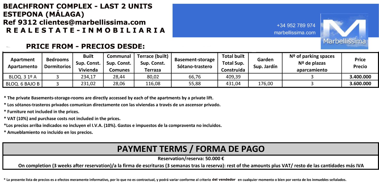 Первая лицензия на занятие на месте! На линии фронта Средиземного моря! Эстепона